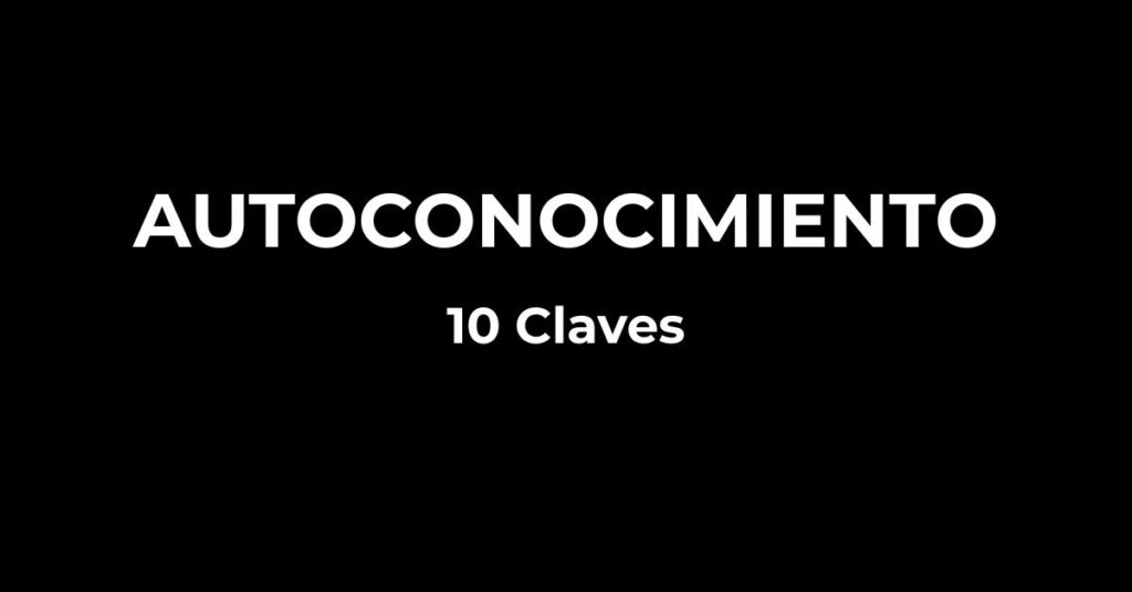 Autoconocimiento